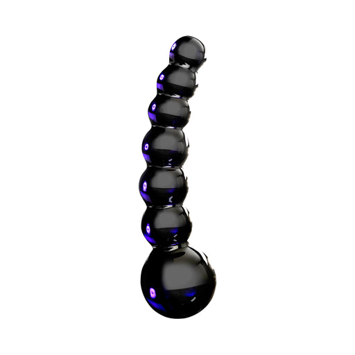 Icicles No 66 Glass Massager Black | cutebutkinky.com