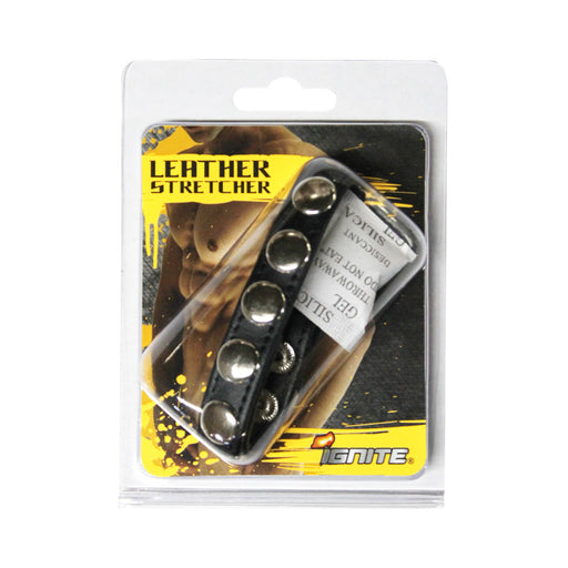 Si 5-snap Leather Ring | cutebutkinky.com