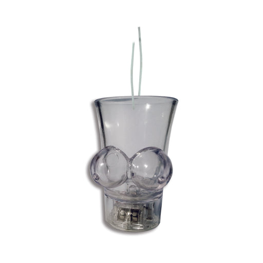 Light Up Boobie Shot Glass With String | cutebutkinky.com