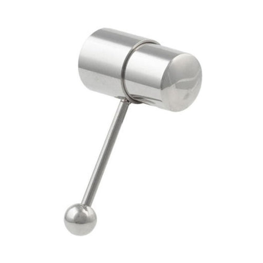 Lix Vibrating Tounge Ring Pierced Black/blue (stainless Steel) | cutebutkinky.com