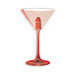 Light Up Martini Weenie Glass | cutebutkinky.com