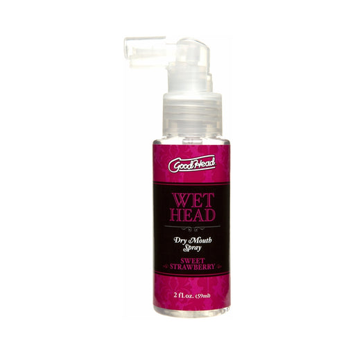 Goodhead - Wet Head - Dry Mouth Spray - Sweet Strawberry 2 Fl Oz | cutebutkinky.com