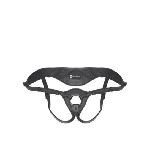 Lux Fetish Patent Leather Strap On Harness Black O/S | cutebutkinky.com