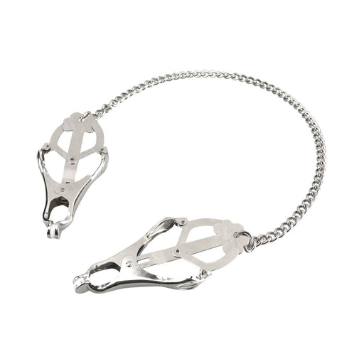 Lux Fetish Japanese Clover Nipple Clamps | cutebutkinky.com