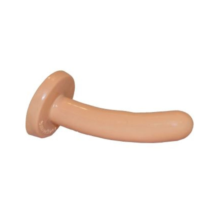 BFF Petite Strap On 5 inches Beige | cutebutkinky.com