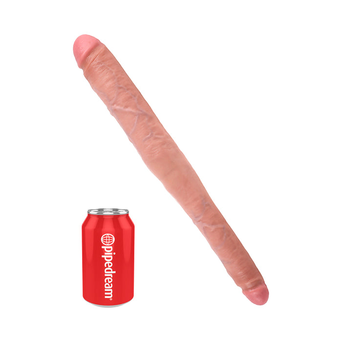 King Cock 16 Inch Tapered Double Dildo | cutebutkinky.com