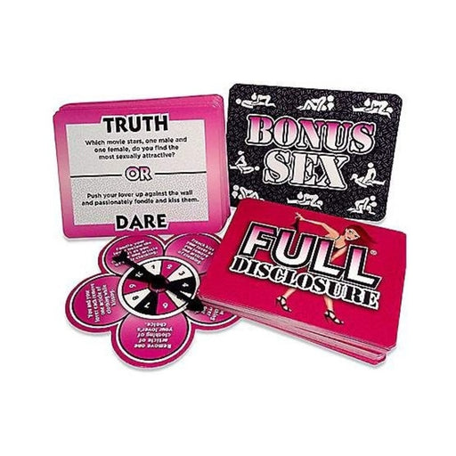 Full Disclosure Game for Lovers | cutebutkinky.com