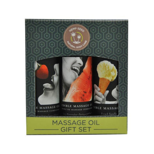 Massage Oil Fragrance Gift Set 3 Fragrances | cutebutkinky.com