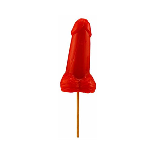 Jumbo Gummy Cock Pop Strawberry | cutebutkinky.com