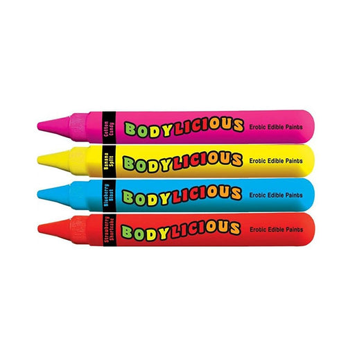 Bodylicious Edible Body Pens 4 Pack | cutebutkinky.com