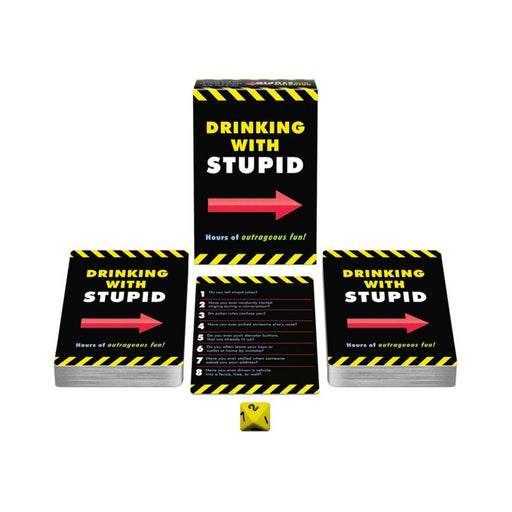 Drinking With Stupid Game | cutebutkinky.com