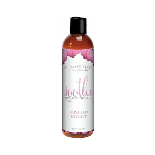 Intimate Earth Soothe Anal Anti-Bacterial Glide 2oz | cutebutkinky.com