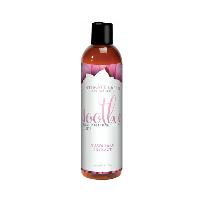 Intimate Earth Soothe Anal Antibacterial Glide 8oz. | cutebutkinky.com