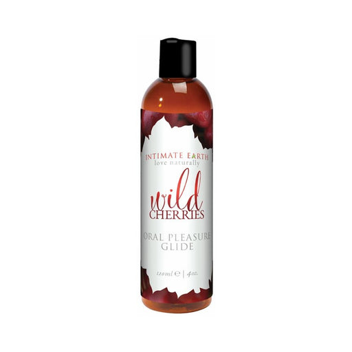 Intimate Earth Wild Cherries Flavored Glide 120ml. | cutebutkinky.com