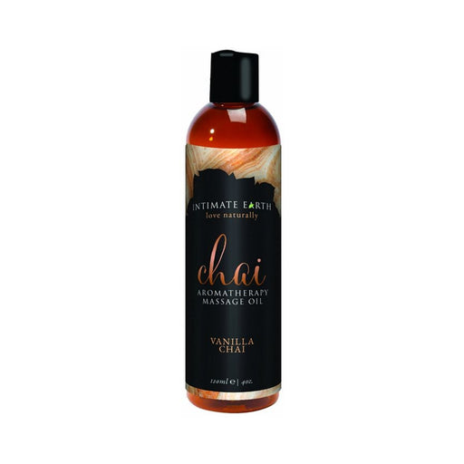 Intimate Earth Chai Massage Oil 4oz | cutebutkinky.com