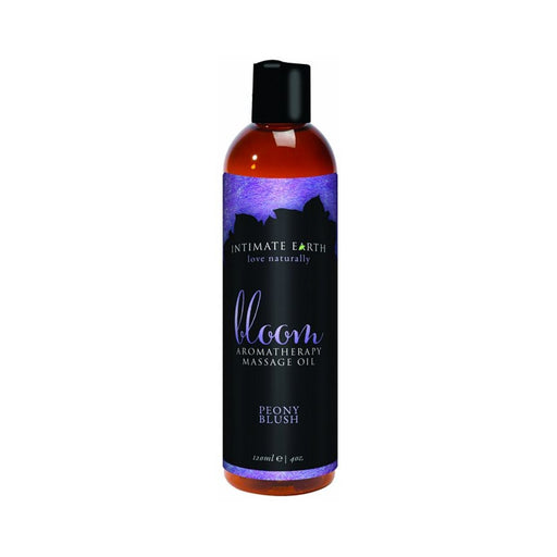 Intimate Earth Bloom Massage Oil 4oz | cutebutkinky.com