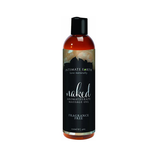 Intimate Earth Naked Massage Oil 120ml. | cutebutkinky.com