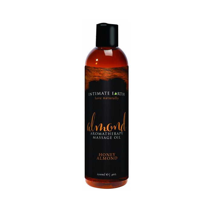 Intimate Earth Almond Massage Oil 4oz | cutebutkinky.com