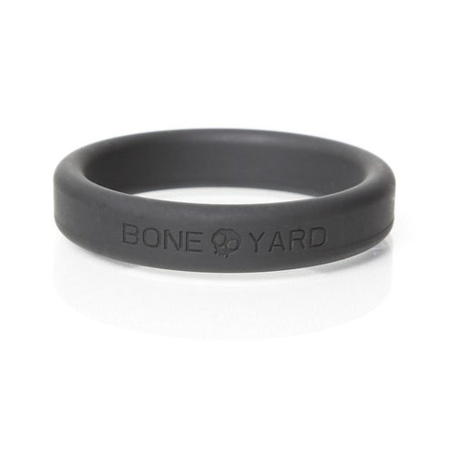 Boneyard Silicone Cock Ring 2 inches Black | cutebutkinky.com