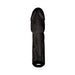 Skinsations Black Diamond Series Husky Lover Extension Sleeve With Power Bullet & Scrotum Strap 7in | cutebutkinky.com