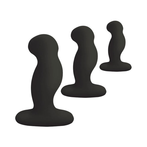 Nexus Anal Starter Kit 3 Plugs Black | cutebutkinky.com