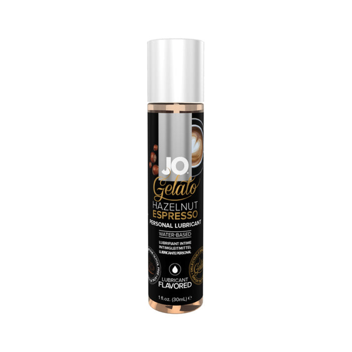 Jo Gelato - Hazelnut Espresso - Lubricant (water-based) 1 Fl Oz / 30 Ml | cutebutkinky.com
