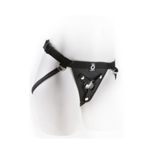 King Cock Fit Rite Harness Black Nylon Strap On | cutebutkinky.com