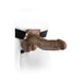 Fetish Fantasy 7 inches Hollow Strap On With Balls Brown | cutebutkinky.com