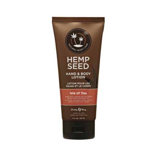 Earthly Body Hand & Body Velvet Lotion Isle Of You 7oz Tube | cutebutkinky.com