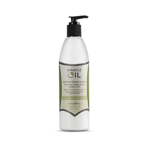 Earthly Body Miracle Oil Tea Tree Shave Cream 16oz | cutebutkinky.com