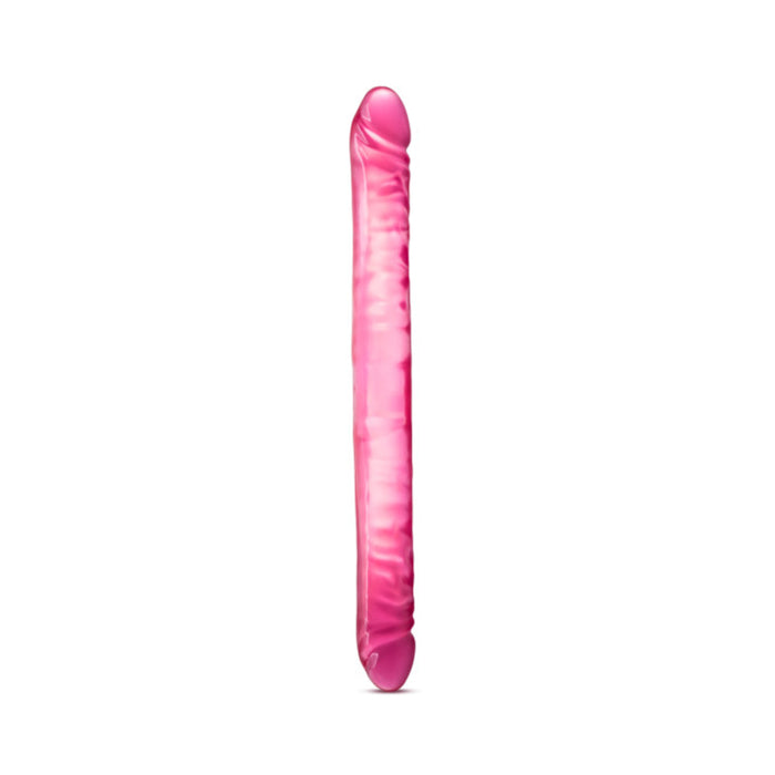 B Yours - 18in Double Dildo - Pink | cutebutkinky.com