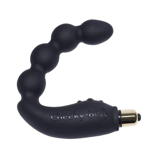Cheeky Boy Intense 10X Black Prostate Massager | cutebutkinky.com