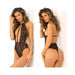 Hot Pursuit Lace Bodysuit Black M/l | cutebutkinky.com
