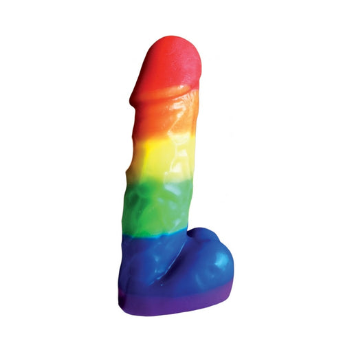 Rainbow Pecker Party Candle 7 inches | cutebutkinky.com