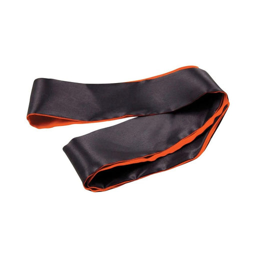 Orange Is The New Black Satin Sash Reversible Blindfold Restraint | cutebutkinky.com