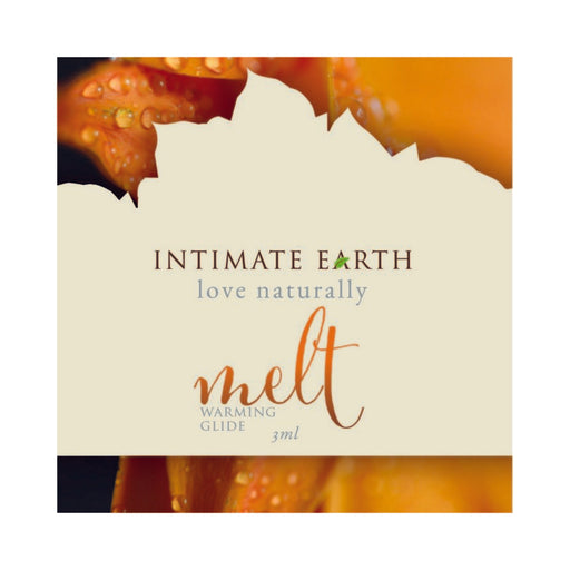 Intimate Earth Melt Warming Glide .1oz Foil Pack | cutebutkinky.com