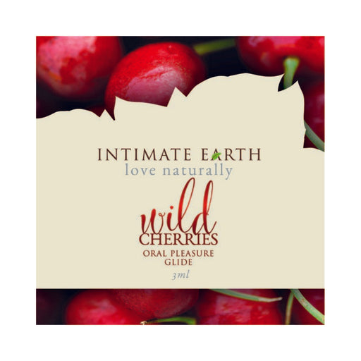 Intimate Earth Wild Cherries Oral Pleasure Glide .10oz | cutebutkinky.com