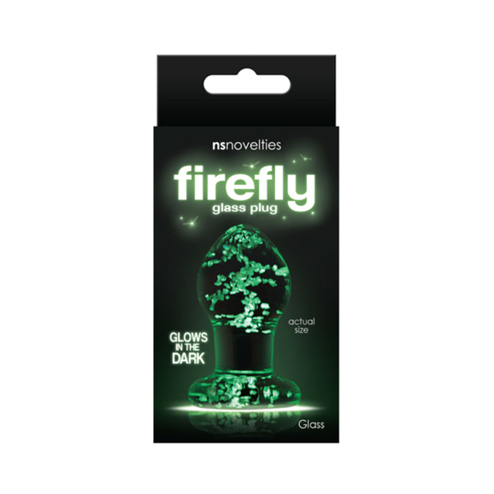 Firefly Glass - Plug - Small - Clear | cutebutkinky.com