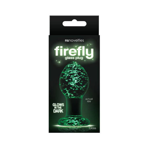Firefly Glass - Plug - Medium - Clear | cutebutkinky.com