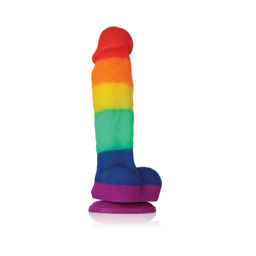 Colours - Pride Edition - 5in Dildo - Rainbow | cutebutkinky.com