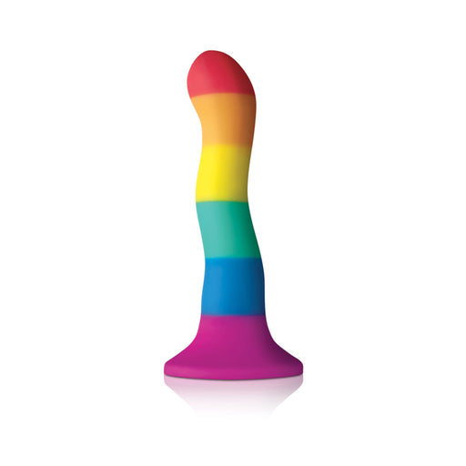 Colours - Pride Edition - 6in Wave Dildo - Rainbow | cutebutkinky.com