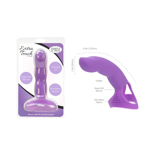 Simple And True Extra Touch Finger Dong | cutebutkinky.com