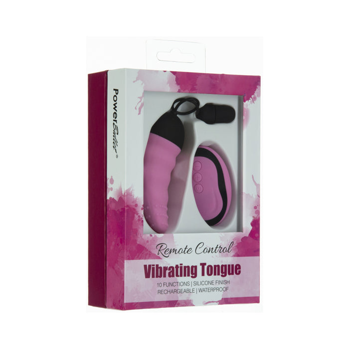 Simple & True Vibrating Remote Control Tongue Pink | cutebutkinky.com