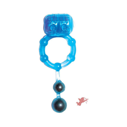 The Best Of Macho Ultra Erection Keeper Blue Cock Ring | cutebutkinky.com