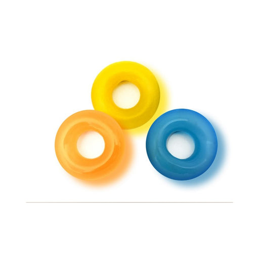 Rascal Toys The D-Ring Glow X3 3 Piece Donut Kit | cutebutkinky.com