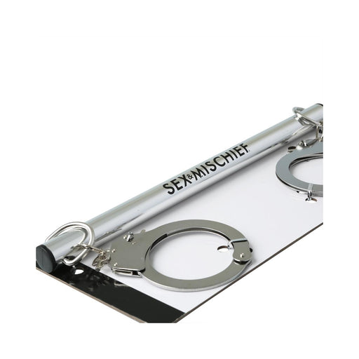 S&m Spreader Bar With Metal Cuffs | cutebutkinky.com