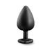 Temptasia Bling Plug Large Black | cutebutkinky.com