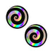 Neva Nude Pasty Spiral Holographic | cutebutkinky.com