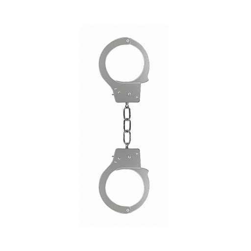 Ouch! Beginner's Handcuffs - Metal | cutebutkinky.com