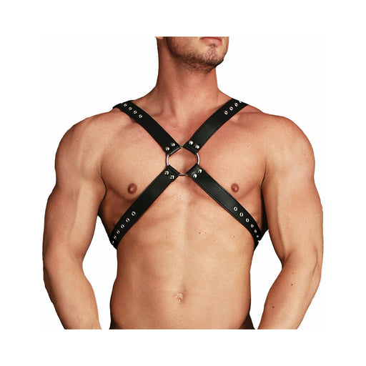 Ouch! Adonis - High Halter - Black | cutebutkinky.com